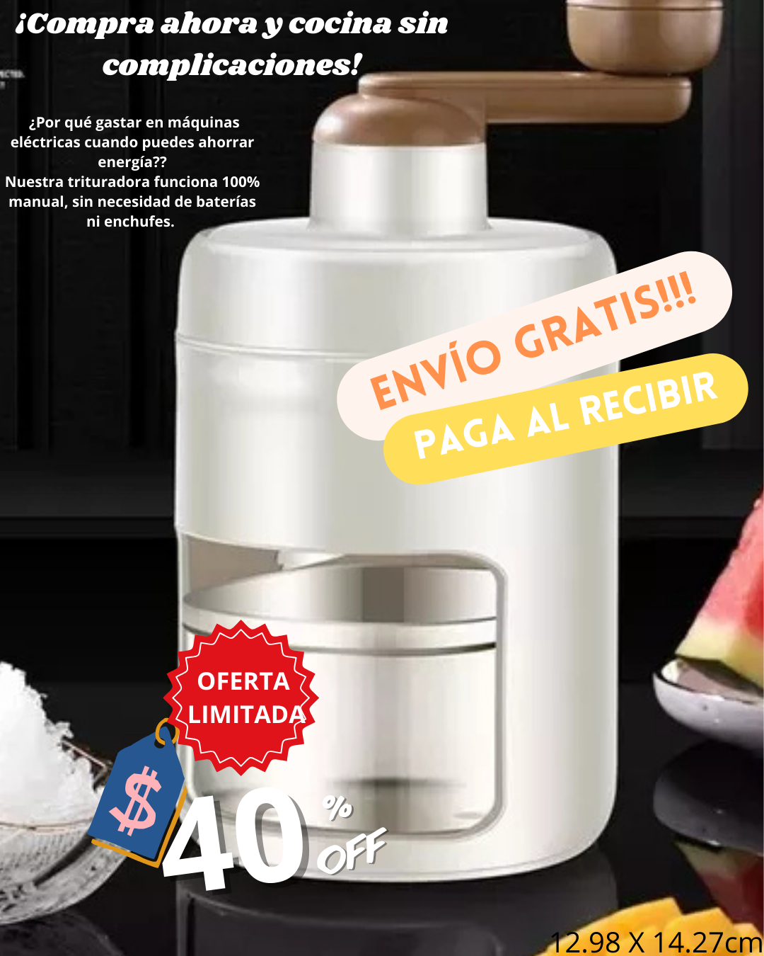 RaspaMax™ – Prepara Raspados, Granizados y bebidas al Instante